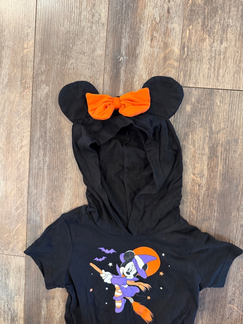 Disney Black & Orange Minnie Witch Tulle Costume Dress - Picture 2 of 7
